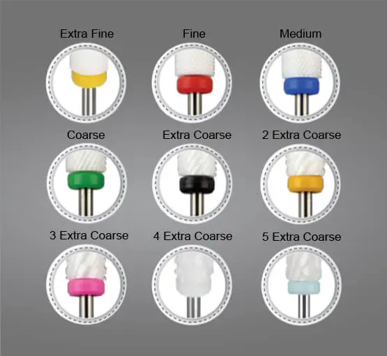 ceramic nail drill bit