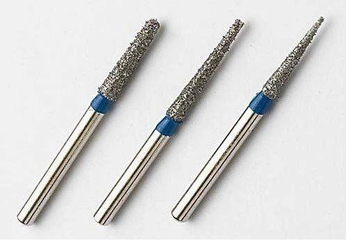Plated diamond burs